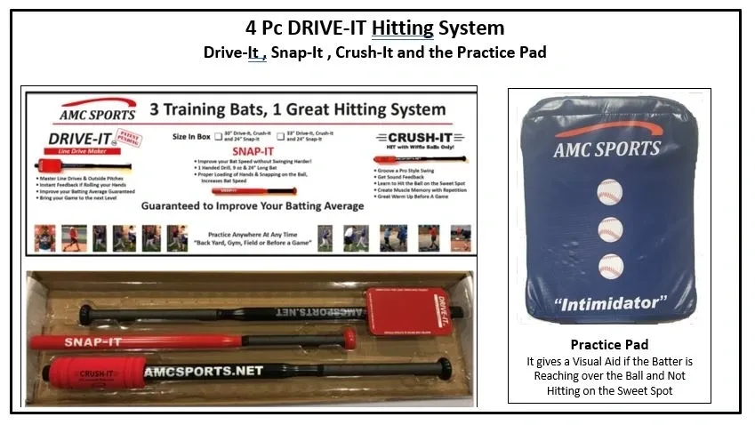 4 Pc Drive-It Hitting System